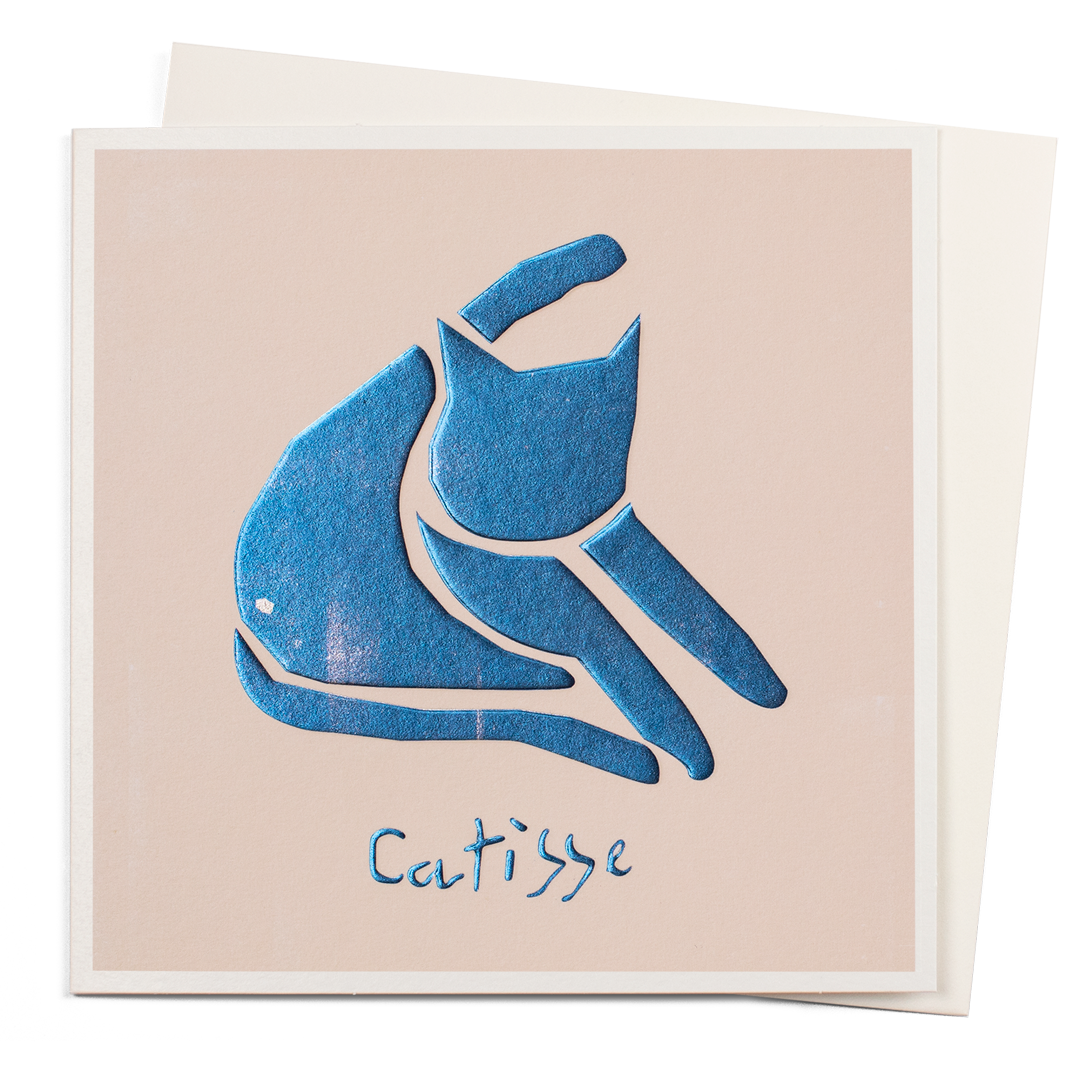 Catisse | Art Pun Greeting Card | Niaski