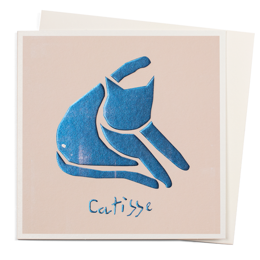 Catisse | Art Pun Greeting Card | Niaski