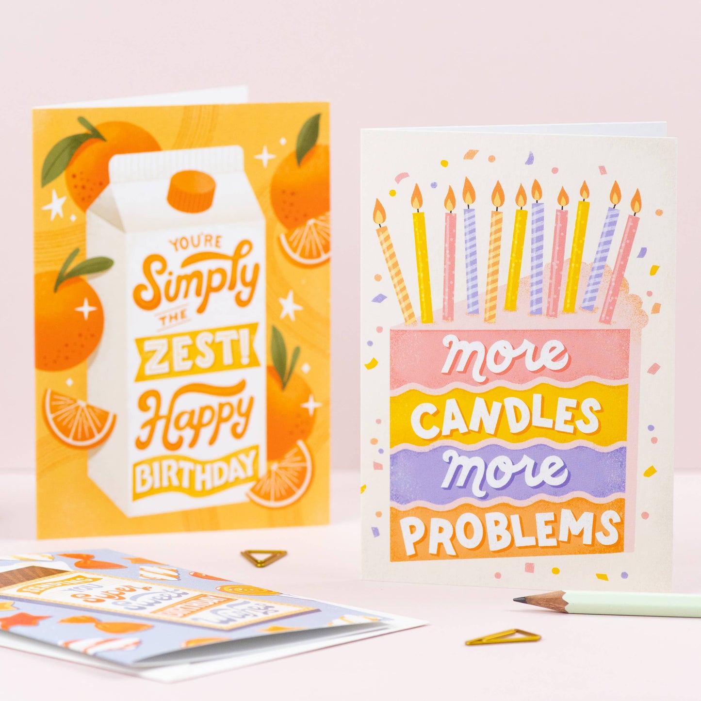 Ricicle Cards - Simply The Zest | Pun Birthday Card | Funny Greeting Card