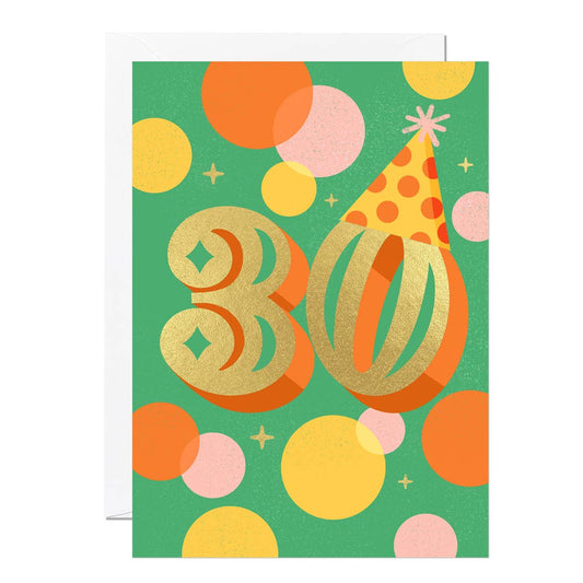 Ricicle Cards - 30th Birthday Card | Greeting Card | Gender Neutral | Age