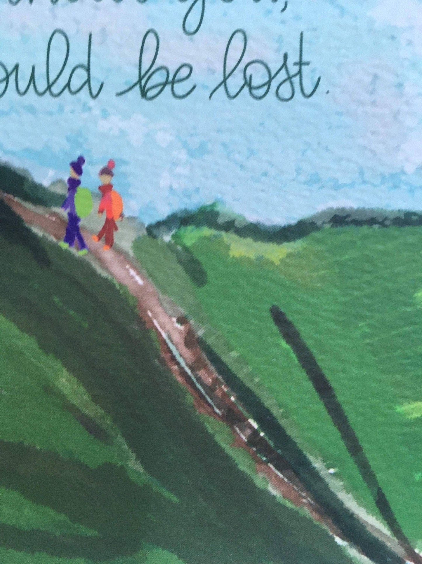 Card, And Hope, Without you I would be lost