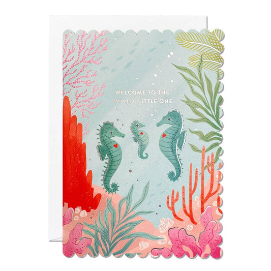 Ricicle Cards - Welcome to The World Little One | New Baby | Greeting Card
