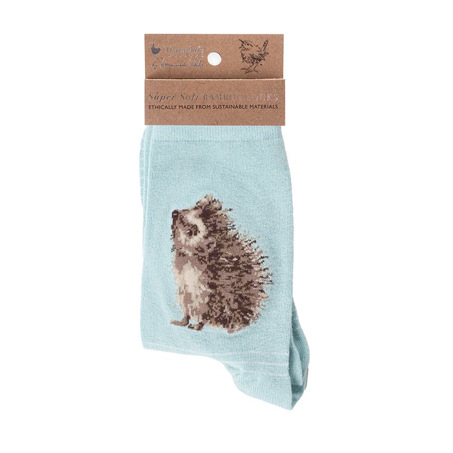 Wrendale, Socks, Size 4 - 8, Hedgehog - Hedgehugs